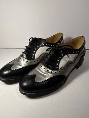 The Office of Angela Scott Mr. Doubt Leather Wingtip Oxfords